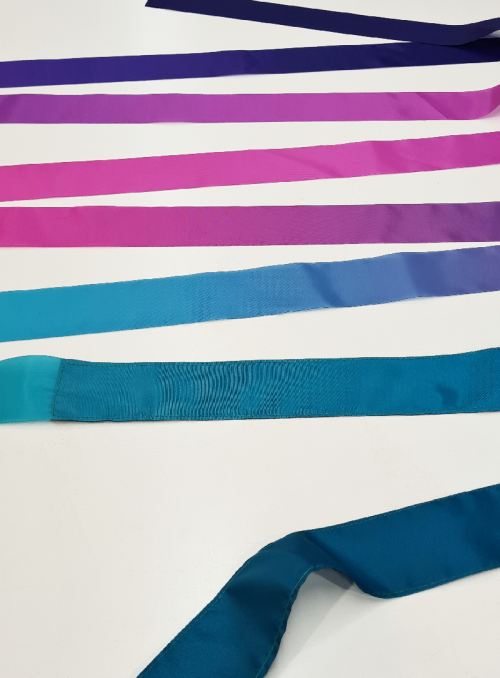 FIG Multicolor Rhythmic Gymnastics Ribbon 6m.