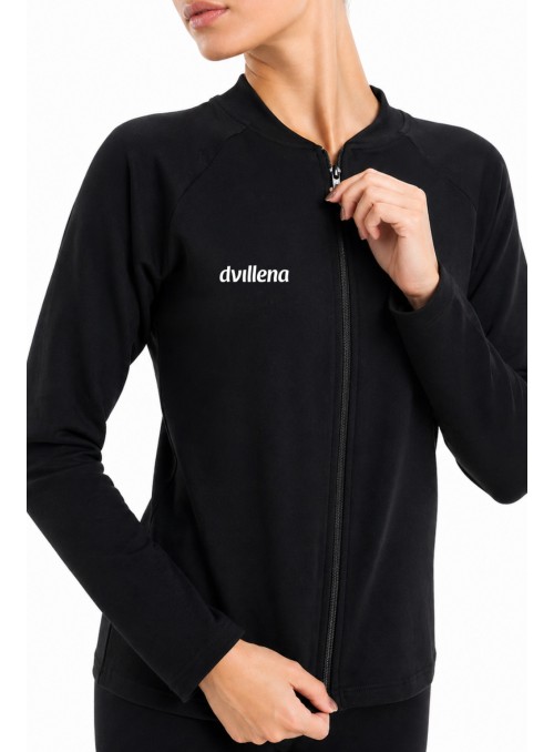 Chaqueta Mao Black